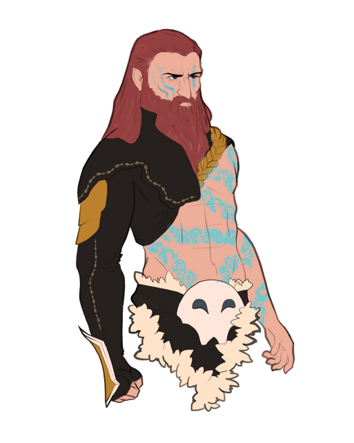 Sketch Half Body (Two characters)