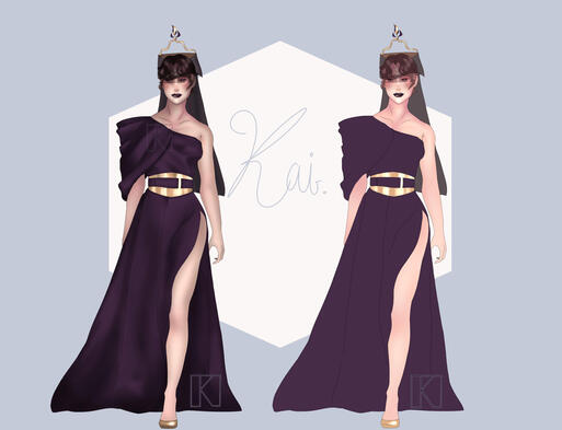 Sketch Half Body (Two characters)